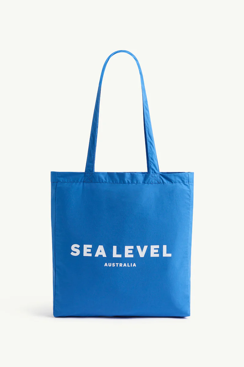 Logo Cotton Beach Tote